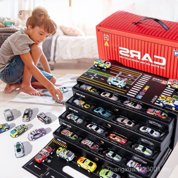 Coffret de 48 Voitures de Course – Image 2