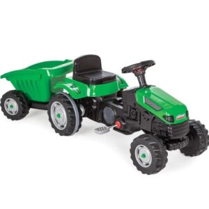 Tracteur à Pédales avec Remorque pour Enfants