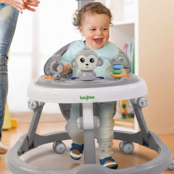 Trotteur Bébé Pliant avec Jouets Interactifs – Image 2