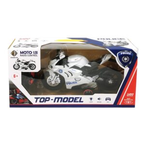Moto de Police Télécommandée